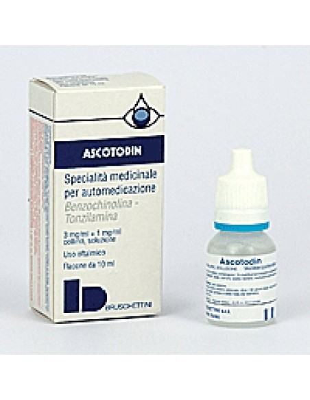 N-metilbenzochinolina metilsolfato Collirio