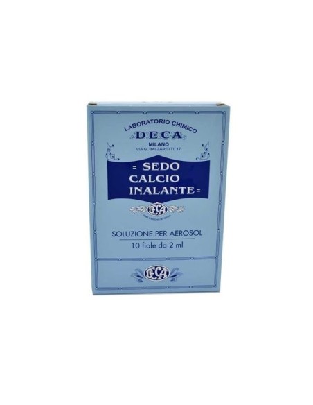Sedo Calcio Inalante - Soluzione per Aerosol 10 Fiale