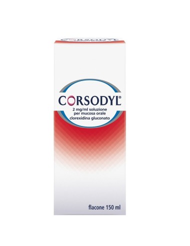 Corsodyl Collutorio Disinfettante 150ml azione antibatterica