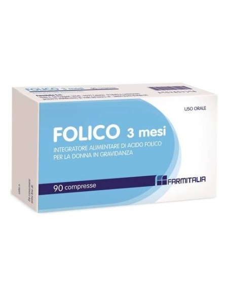 Acido Folico Integratore 90 Compresse