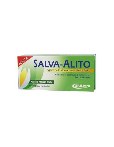 Salva-Alito Menta Forte: Alito Fresco in Compresse