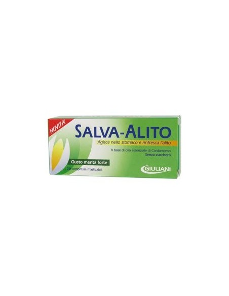 Salva-Alito Menta Forte: Alito Fresco in Compresse