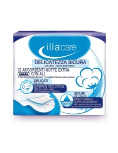 Assorbenti Notte Ipoallergenici - Illa Care