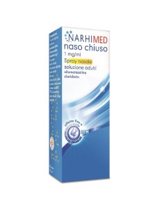 Spray nasale decongestionante per naso chiuso