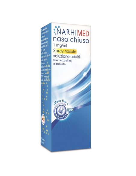 Spray nasale decongestionante per naso chiuso