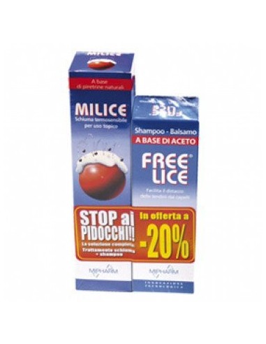 Milice Multipack Mousse e Shampoo Antipidocchi