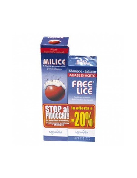 Milice Multipack Mousse e Shampoo Antipidocchi