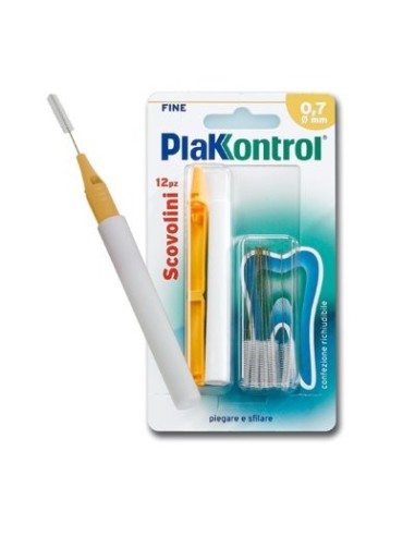 Scovolino 0,7 mm Plakkontrol - 10 pezzi