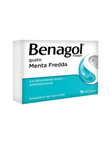 Antisettico per bocca e gola Mentha Fredda