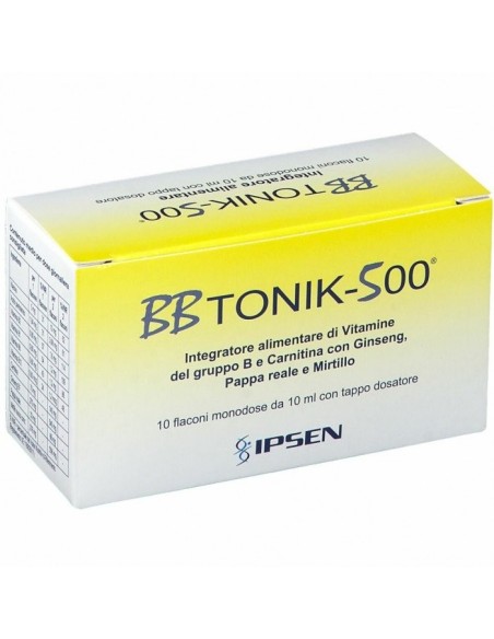 BB Tonik 500 integratore 10 flaconcini
