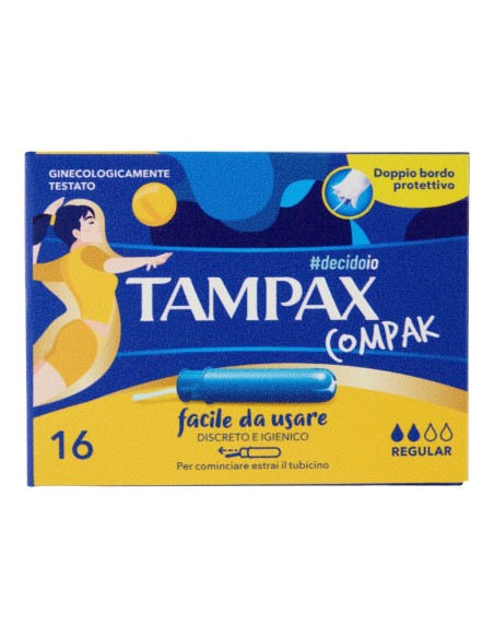 Assorbenti Tampax Compak Regular Flusso leggero-medio