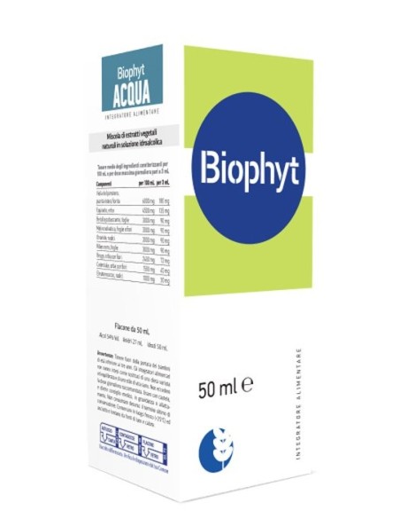 Biophyt Acqua Soluzione Idroalcolica 50 ml