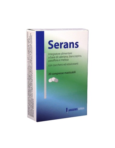 Serans Integratore Rilassante 20 Compresse
