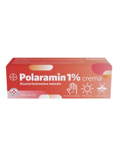 Polaramin 1% Crema Dermatiti Desclorfeniramina