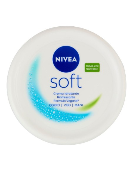 Crema Idratante Viso Corpo Mani - Nivea Soft
