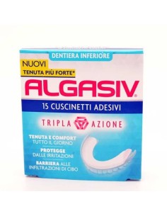 Cuscinetti Adesivi Inferiori per Dentiera - Algasiv