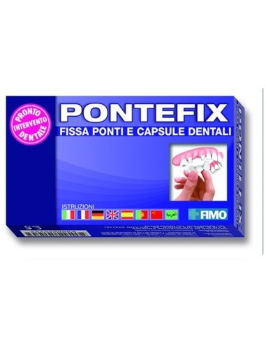 Pontefix Set Fissaggio Ponti e Capsule Dentali 7g