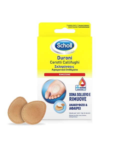 Cerotti Callifughi Scholl per Rimozione Duroni