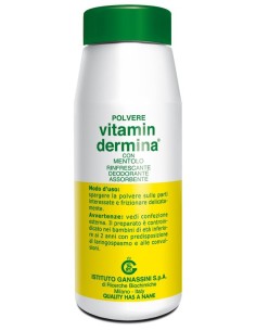 Polvere al Mentolo Lenitiva Vitamindermina