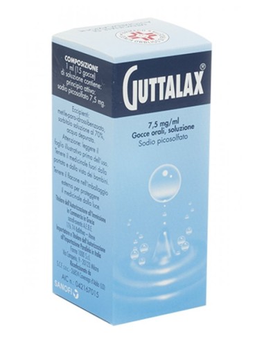 Guttalax 7,5 mg/ml: Lassativo efficace