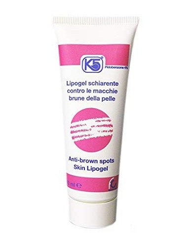 Crema schiarente viso antimacchie - K5 Lipogel