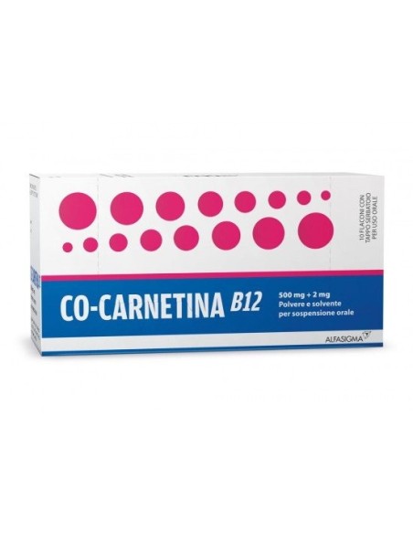 Cocarnetina B12 500mg + 2mg: integratore