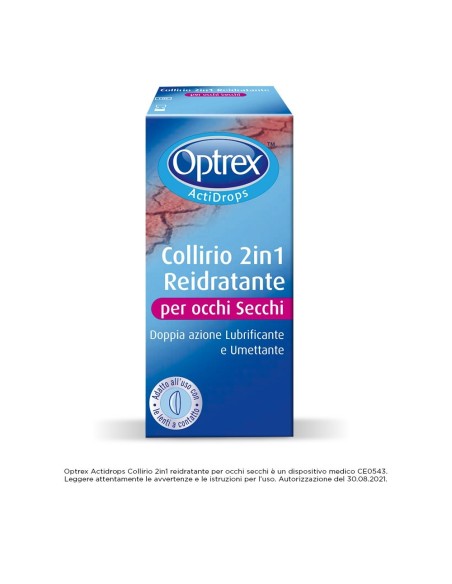 Collirio riidratante Optrex Actidrops 2in1