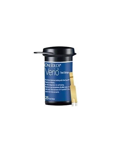 Strisce Reattive Glicemia OneTouch Verio 25 Pezzi