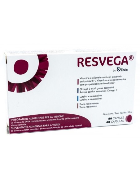 Integratore antiossidante Resvega 60 capsule