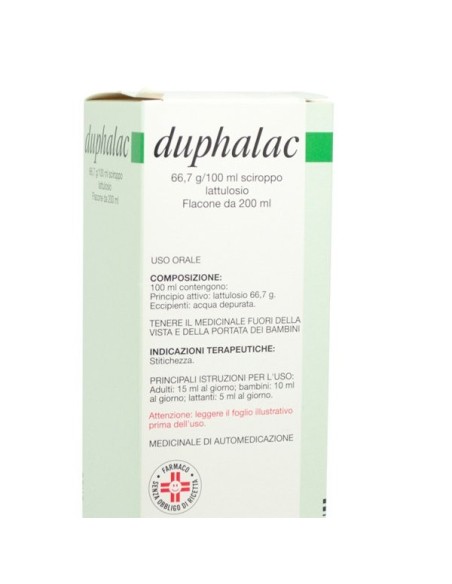 Duphalac lattulosio 66,7 g/100 ml Sciroppo