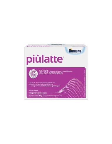 Humana Piulatte Plus Bustine - Benessere latte