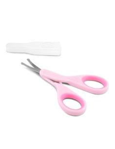 Forbicine Rosa con Punta Arrotondata Sicurezza