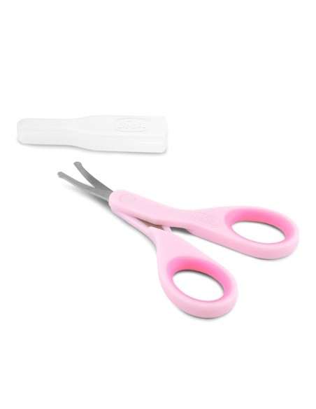Forbicine Rosa con Punta Arrotondata Sicurezza
