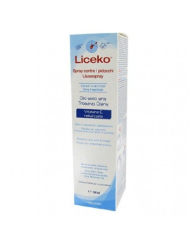 Olio secco spray antipidocchi - Liceko
