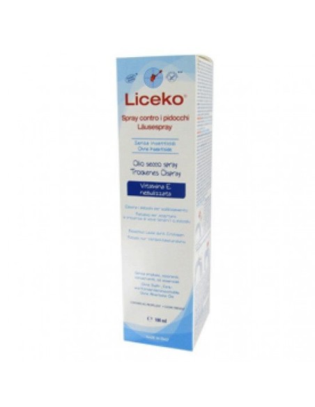 Olio secco spray antipidocchi - Liceko