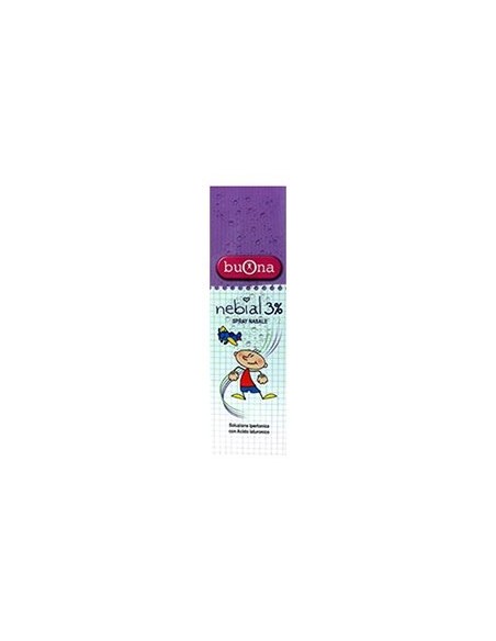 Spray nasale decongestionante 3% per bambini
