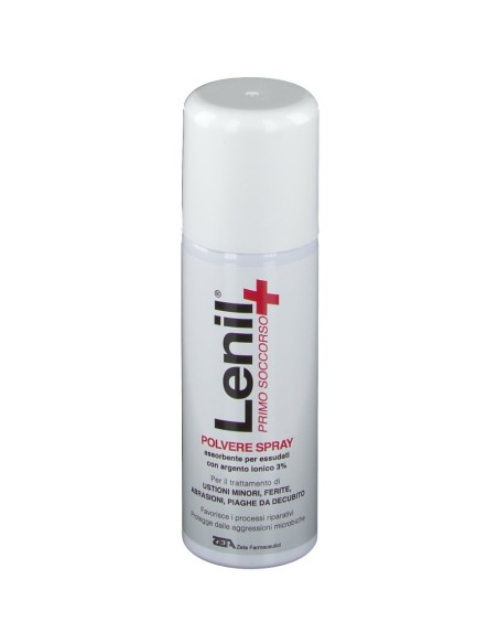 Polvere spray primo soccorso ustioni e ferite