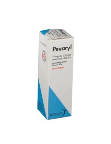 Pevaryl 1% Econazolo Nitrato Soluzione Cutanea 30 ml Spray