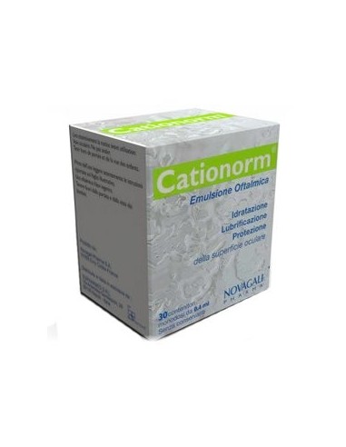 Cationorm Gocce Oculari Contenitori Monodose 0,4ml