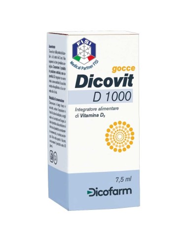Vitamina D in gocce - Dicovit D 7,5 ml