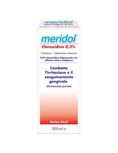 Collutorio gengive infiammate - Meridol 0,2% 300 ml