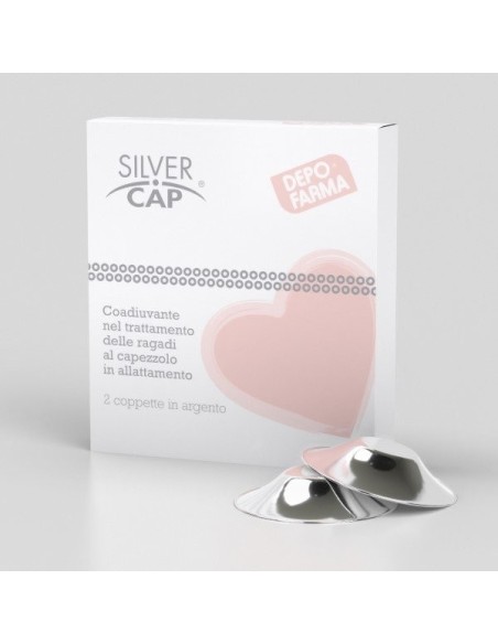 Coppette Copricapezzoli in Argento 2 pezzi