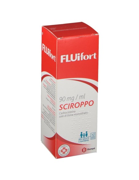 Carbocisteina Sciroppo 9% Fluifort 200 ml