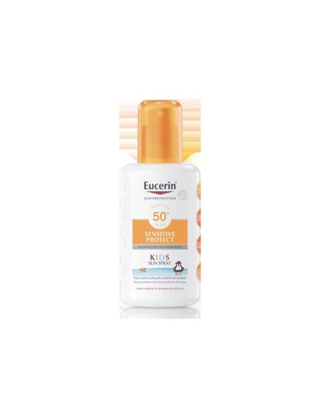 Spray solare bambini SPF50+ per pelli sensibili