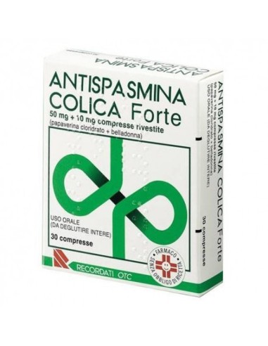 Antispasmina Colica Forte 50/10mg - sollievo rapido