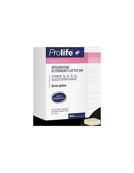 Fermenti Lattici Vivi per Bambini - Prolife 24 Tavolette