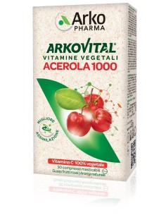 Integratore Acerola 1000: vitamina C naturale