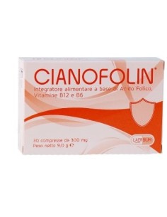 Acido Folico e Vitamine - Cianofolin 30 Compresse