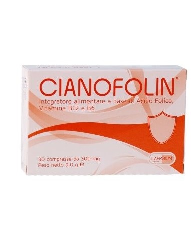 Acido Folico e Vitamine - Cianofolin 30 Compresse