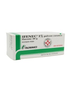Ifenec 1% Econazolo Nitrato Polvere Cutanea 30g